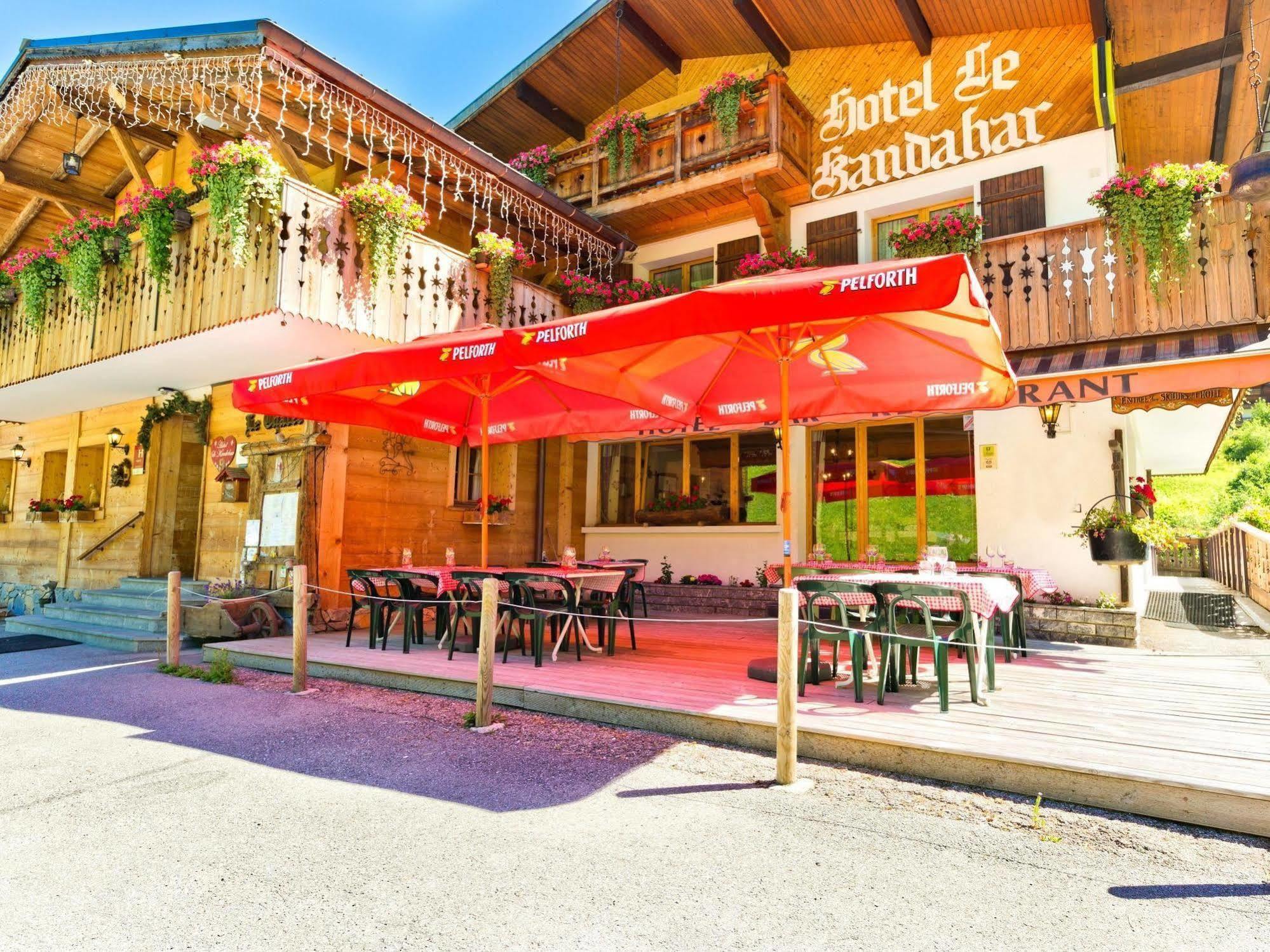 Hôtel Le Kandahar Châtel Exterior foto